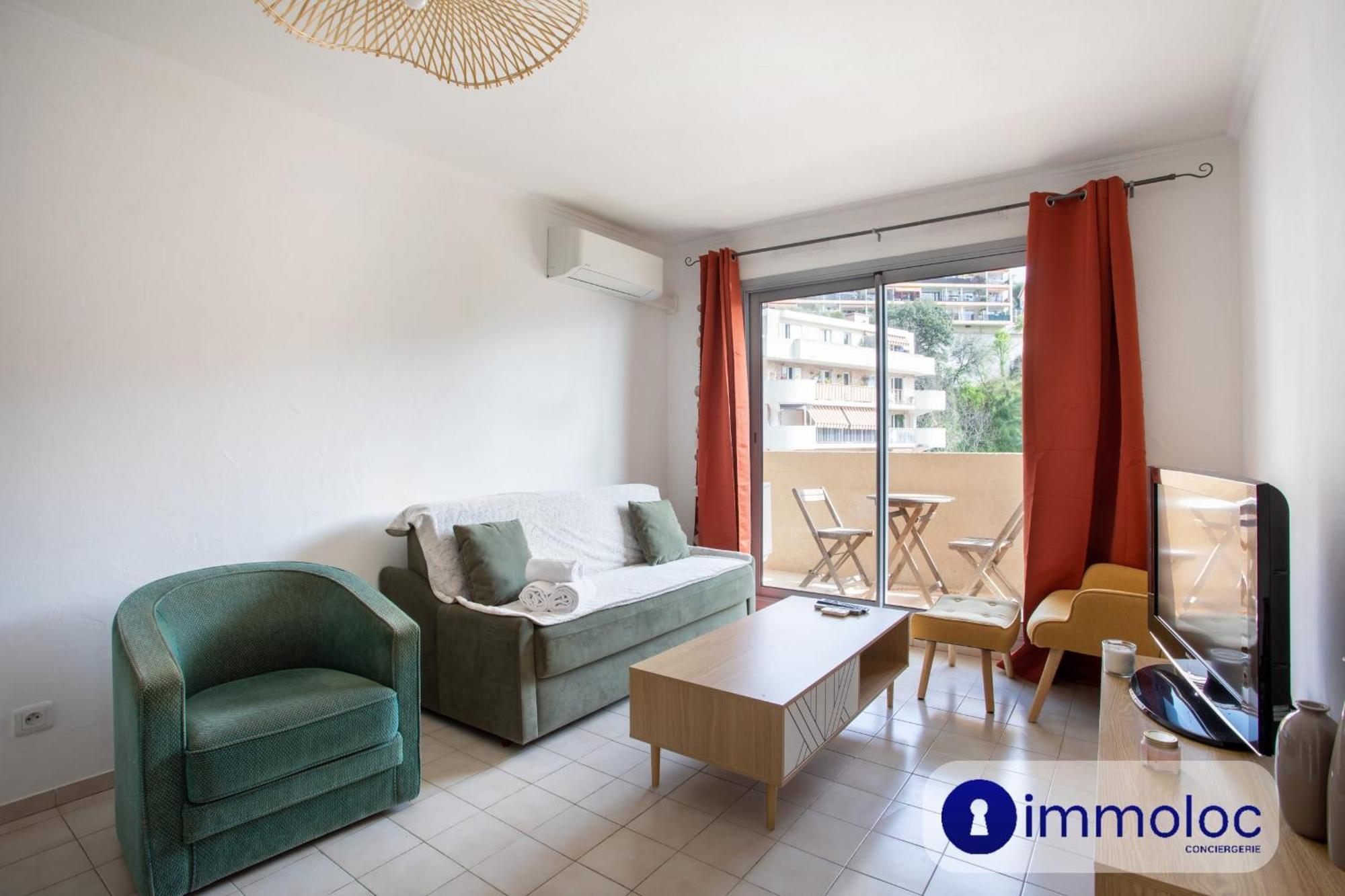 T2 With Terrace Sea View Appartement Nice