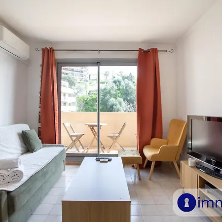 Apartment T2 With Terrace Sea View Nice Extérieur photo